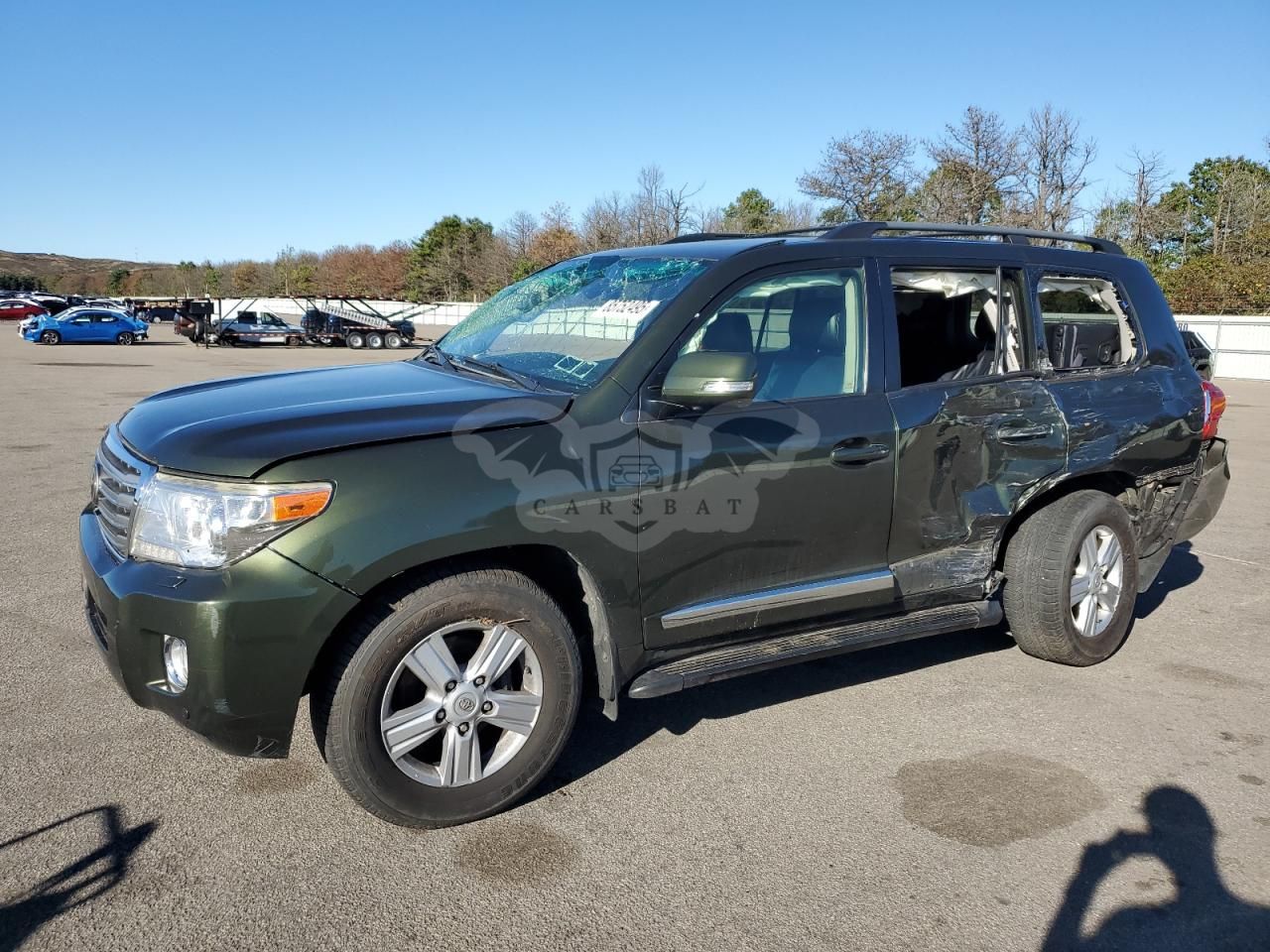 Toyota Land Cruiser 5.7L 8 2014