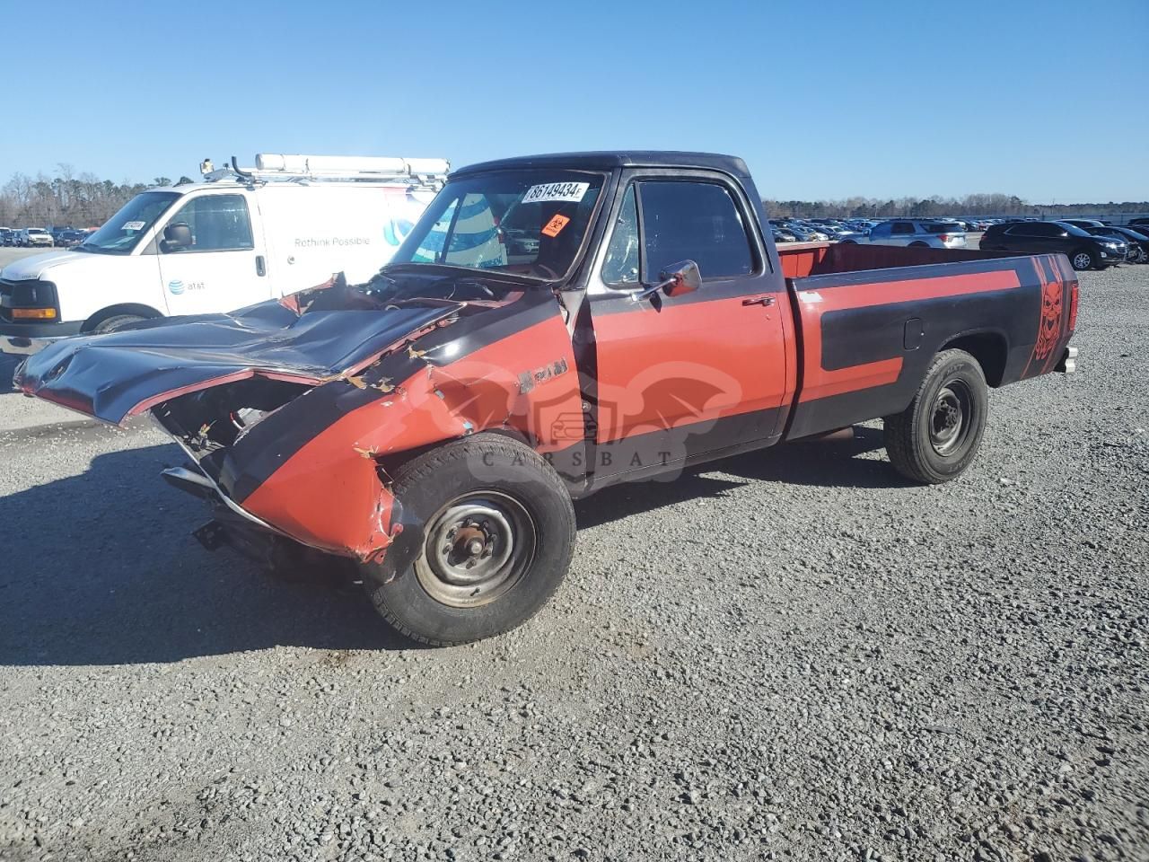 Dodge D-series D200 5.2L 8 1990