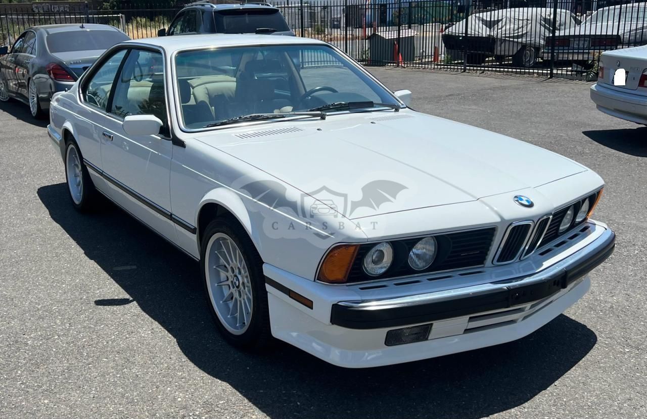 BMW 6 Series CSI AUTOMATIC 3.5L 6 1989