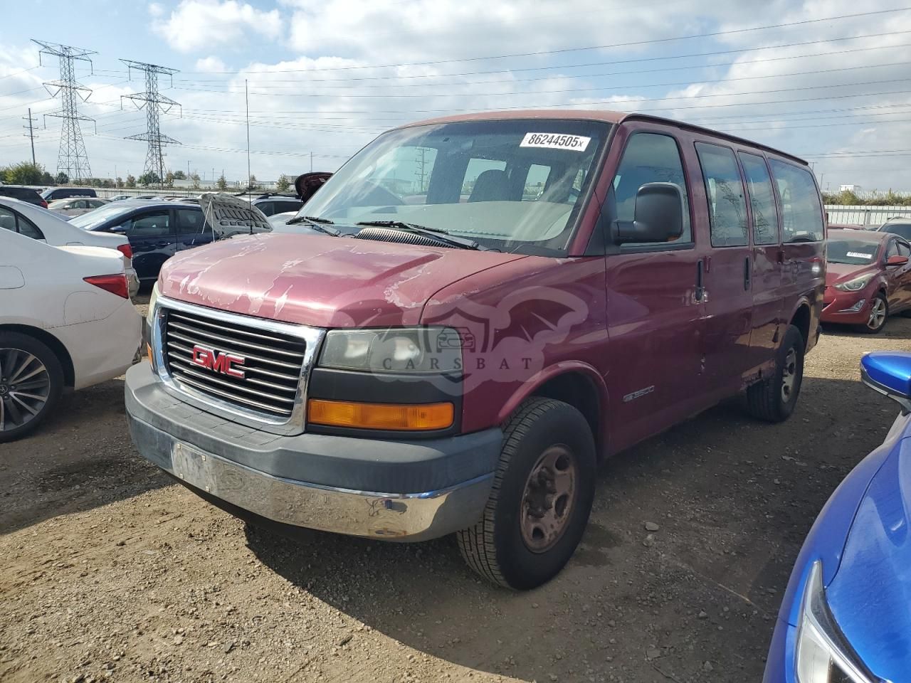 GMC Savana G3500 6.0L 8 2006