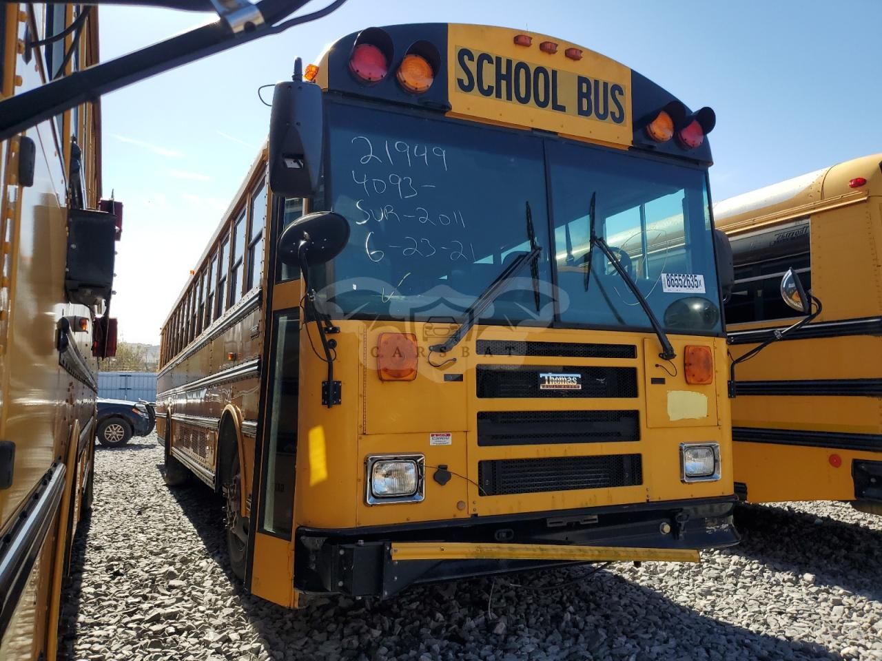 Thomas Built Buses Saf-T-Liner HDX 8.9L 6 2012