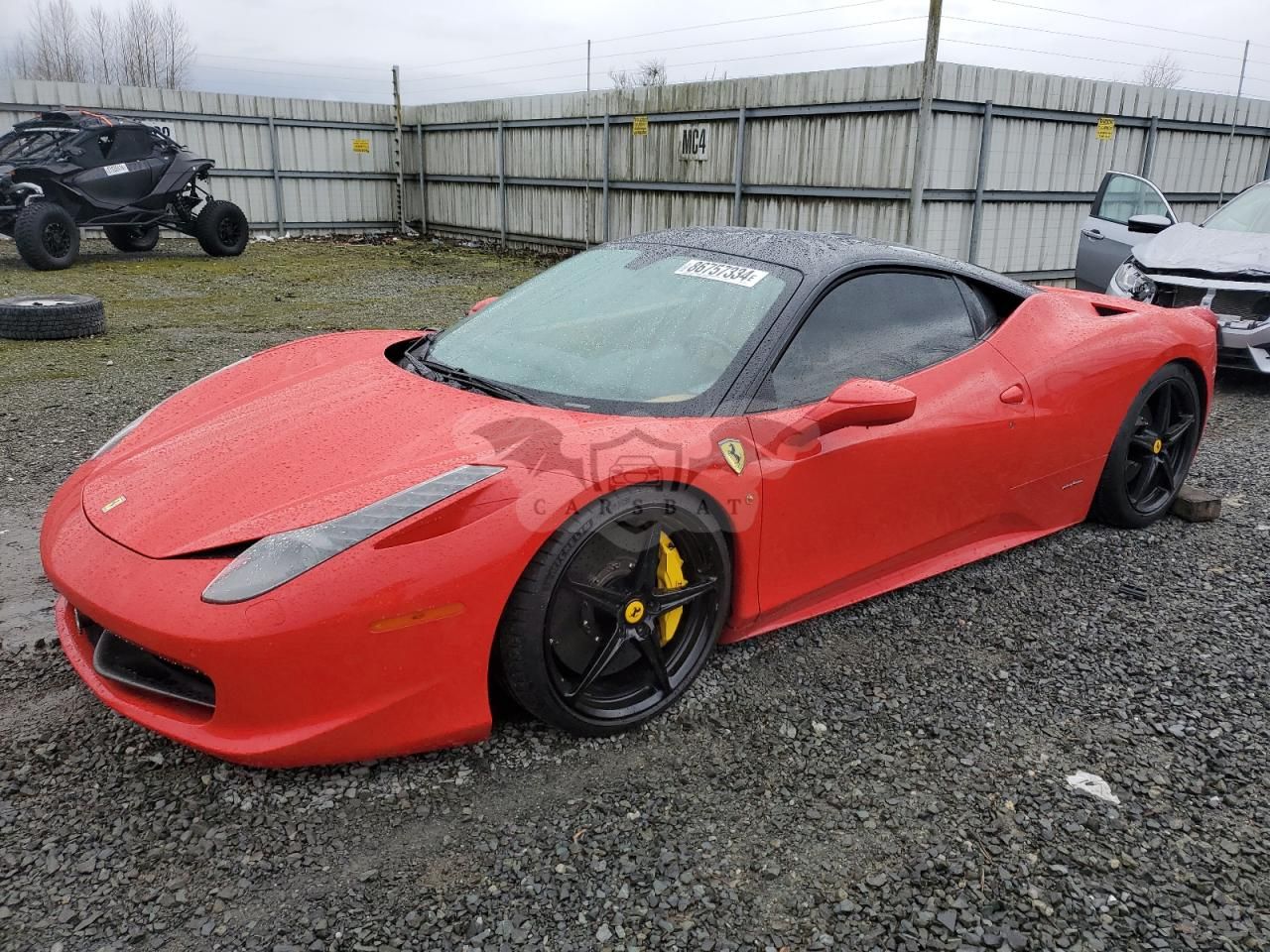 Ferrari 458 4.5L 8 2011