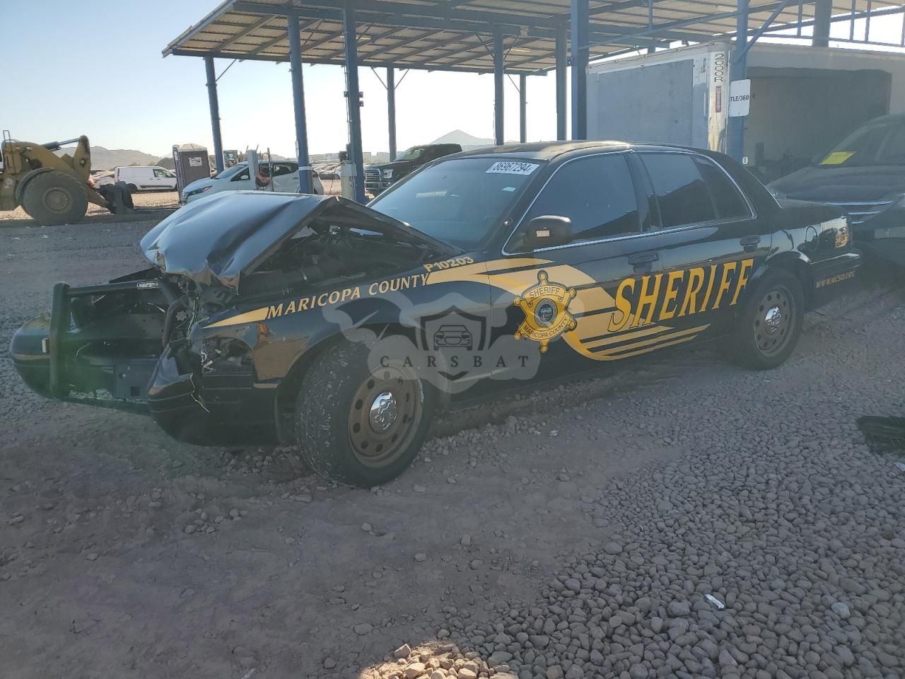 Ford Crown POLICE INTERCEPTOR 4.6L 8 2008