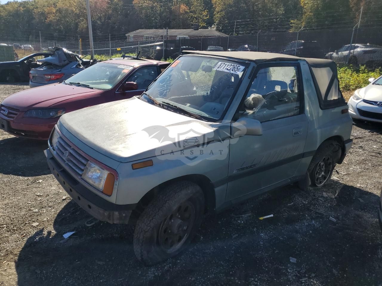 Suzuki Sidekick JX 1.6L 4 1989