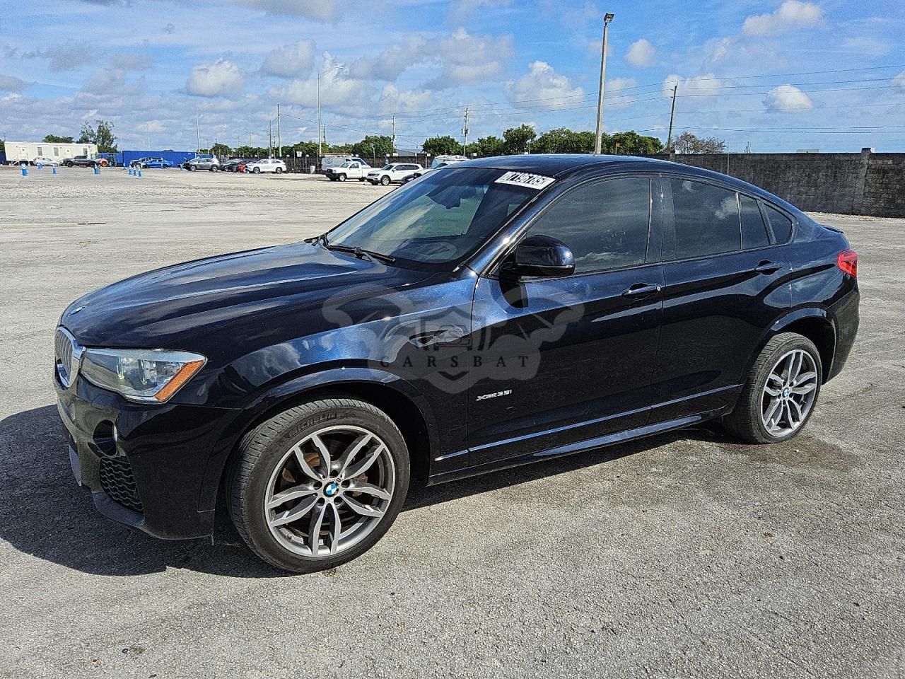 BMW X4 XDRIVE35I 3.0L 6 2015