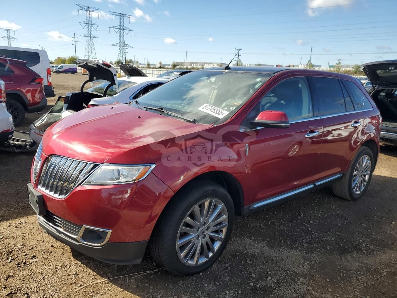 Lincoln MKX 3.7L 6 2013