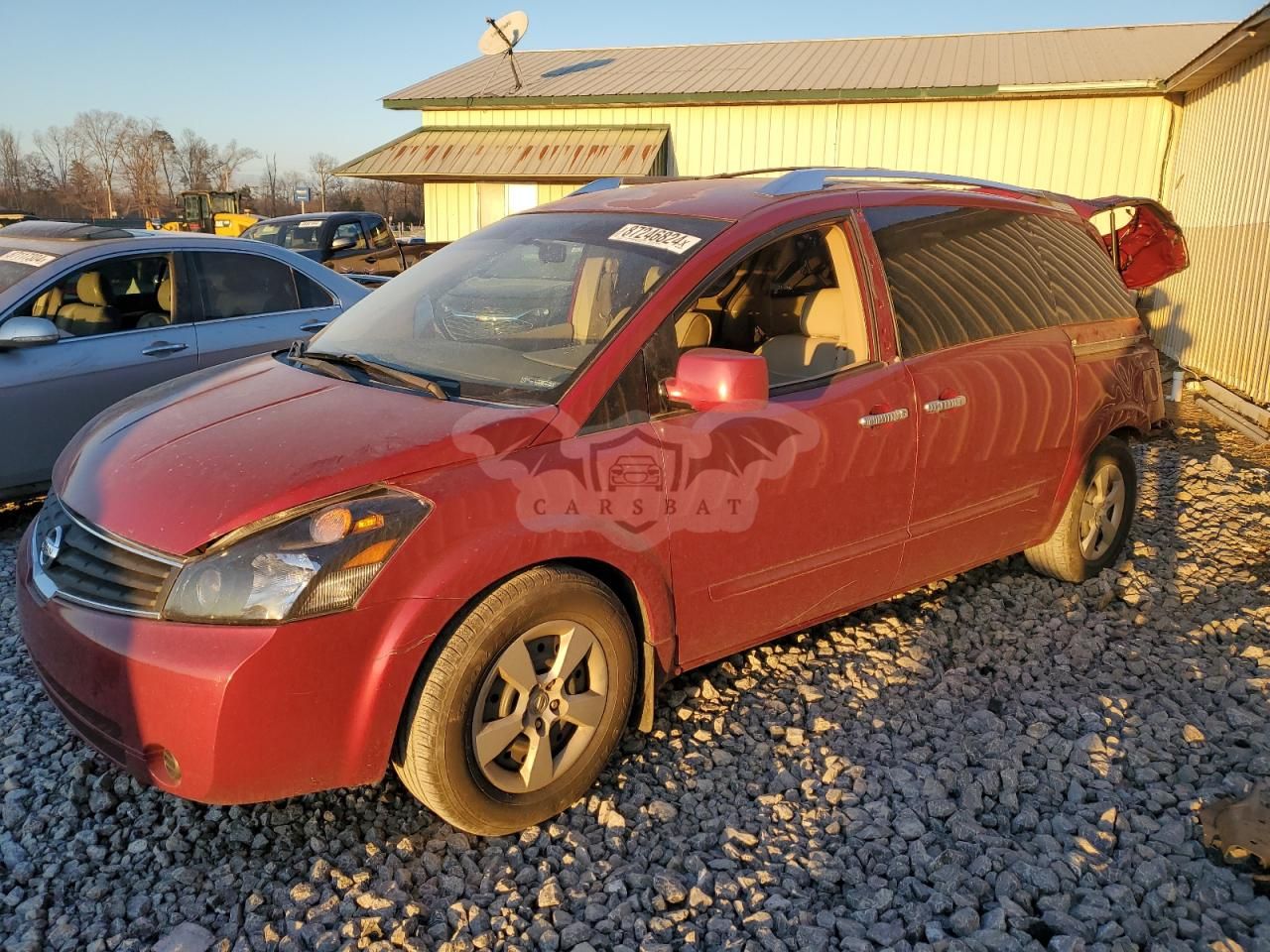 Nissan Quest S 3.5L 6 2007