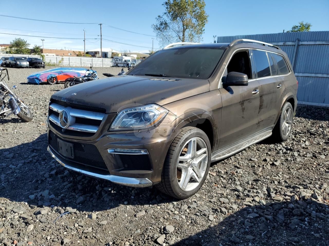 Mercedes-Benz GL 550 4MATIC 4.6L 8 2014