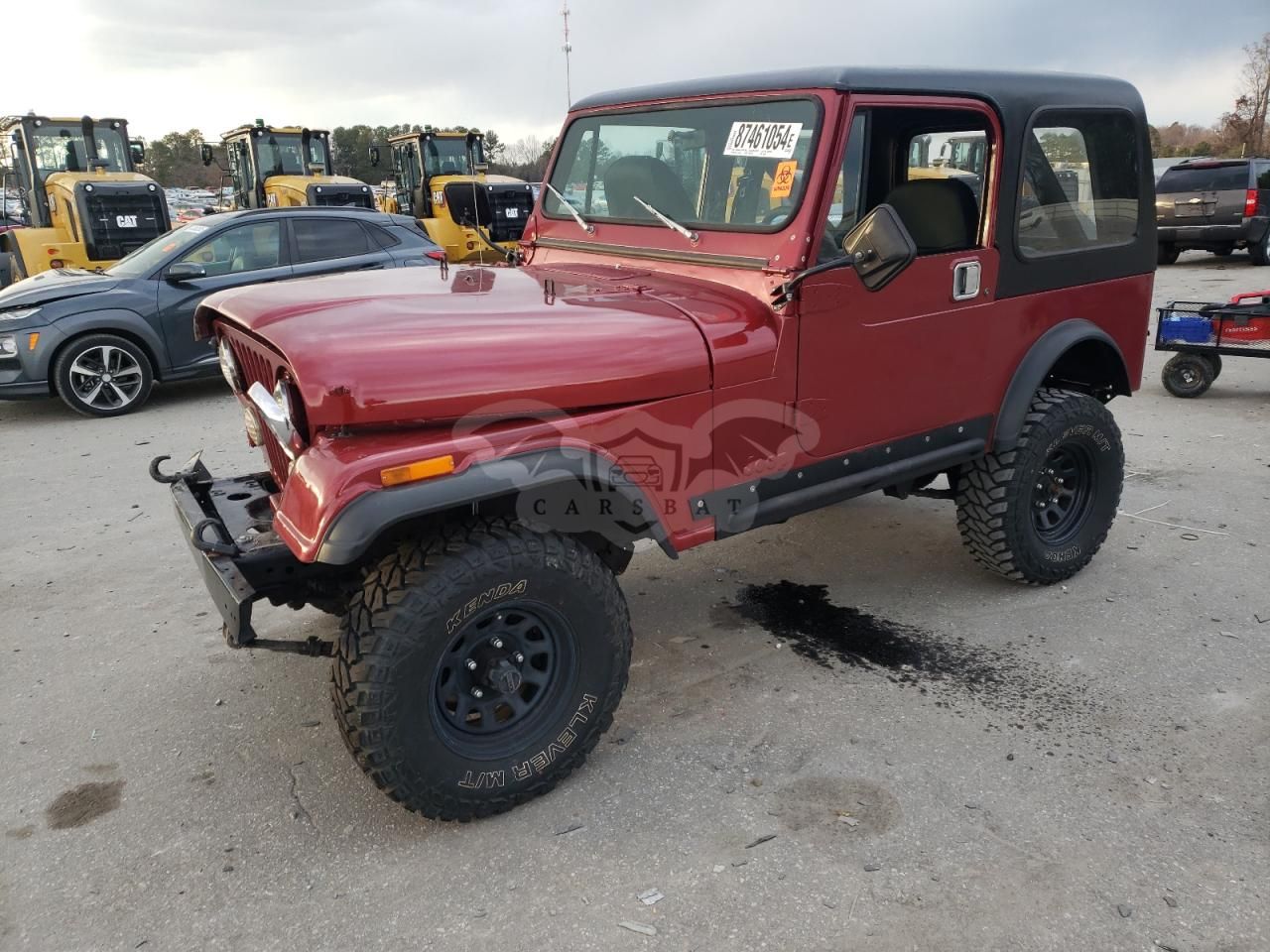 Jeep CJ CJ7 4.2L 6 1984