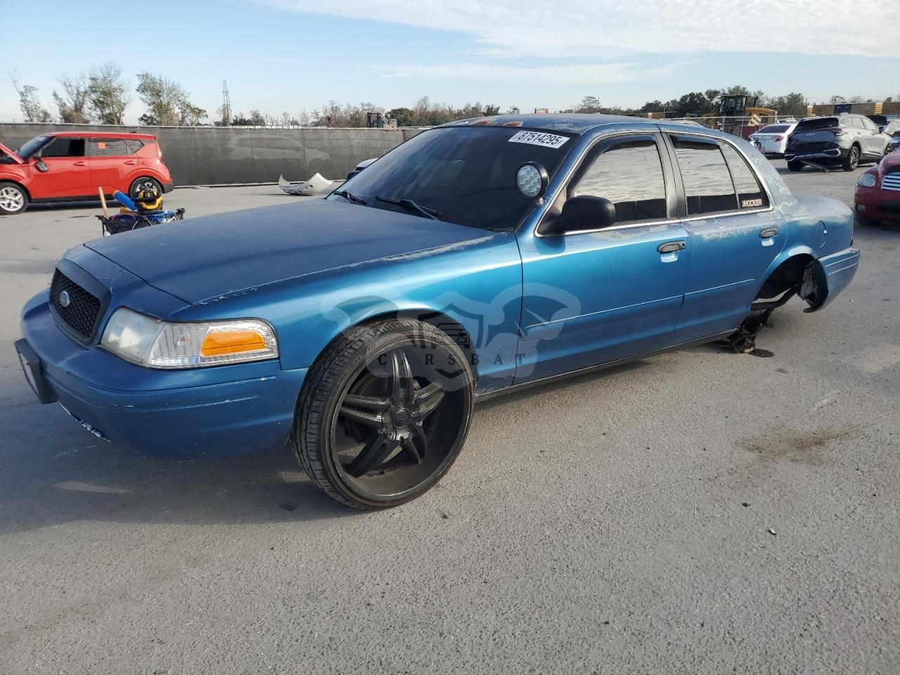 Ford Crown POLICE INTERCEPTOR 4.6L 8 2008