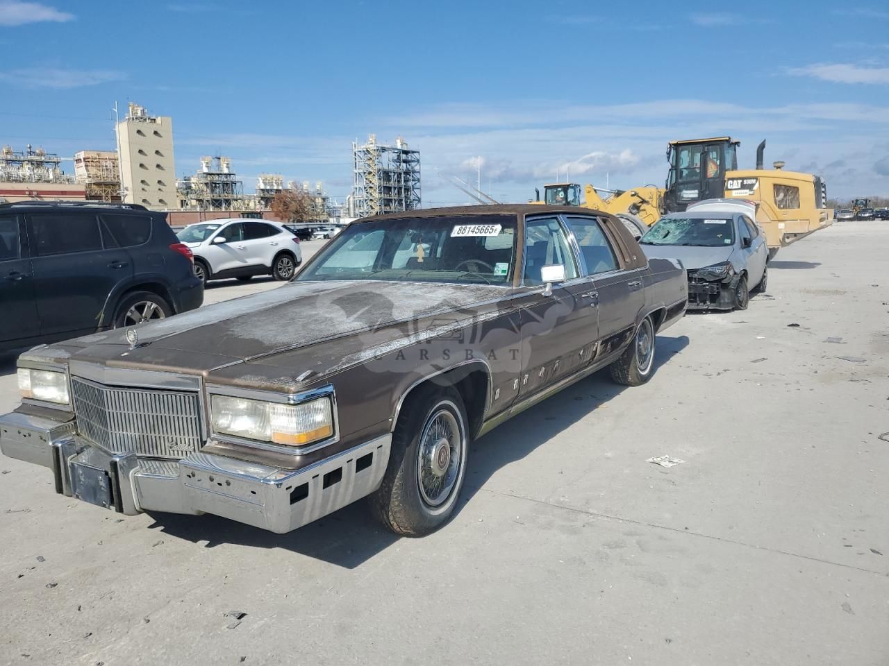 Cadillac Brougham 5.7L 8 1990