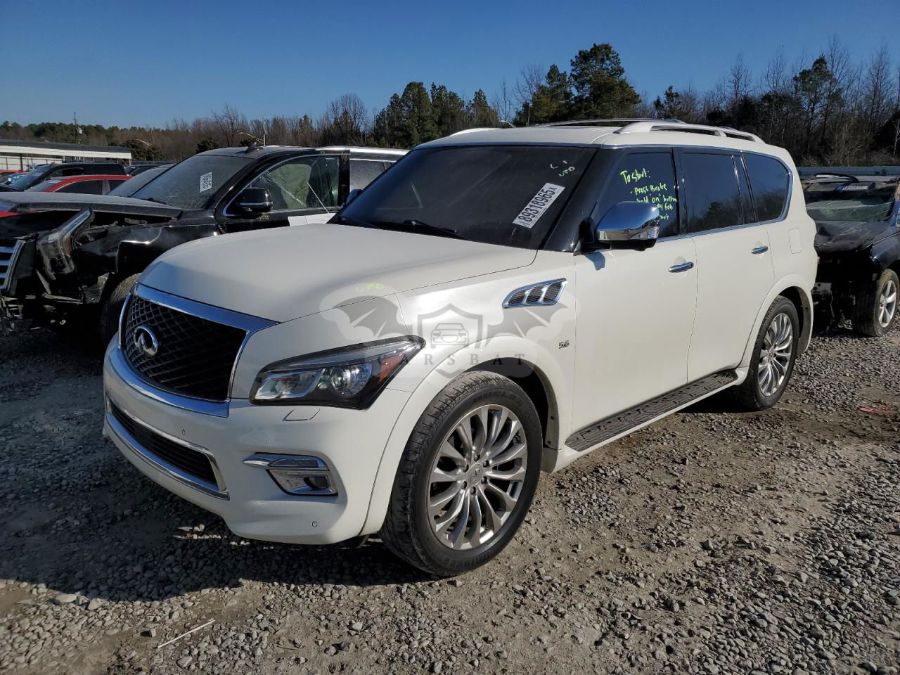 Infiniti QX80 5.6L  8 2015