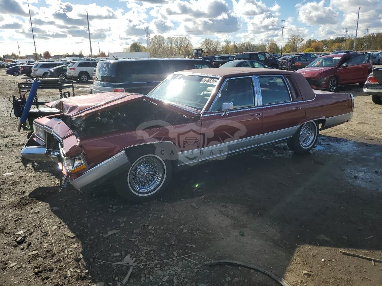 Cadillac Brougham 5.7L 8 1992