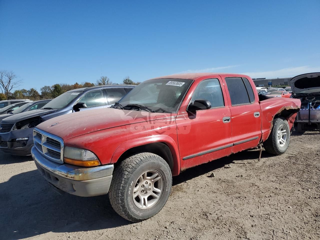 Dodge Dakota QUAD SLT 4.7L 8 2004
