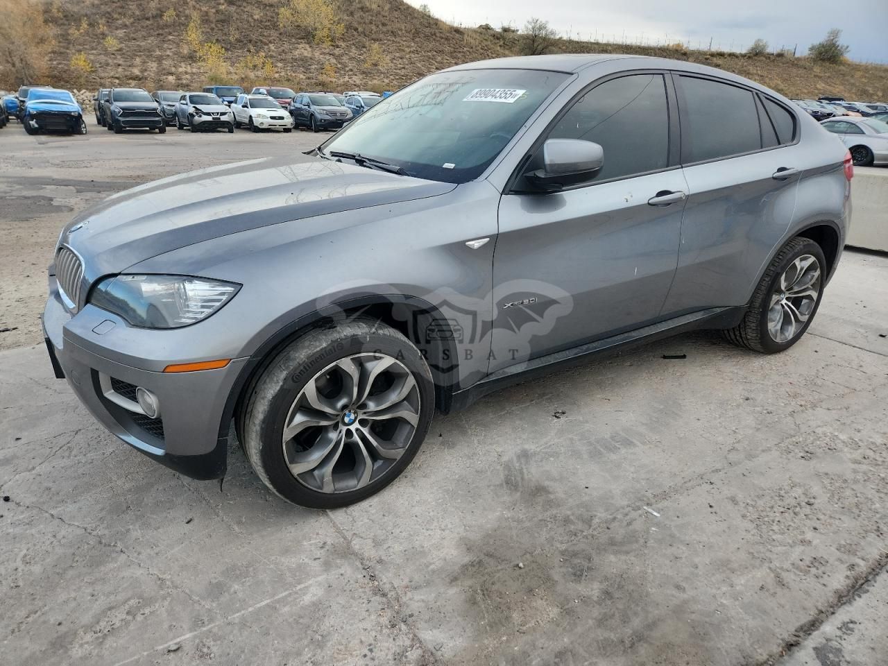 BMW X6 XDRIVE50I 4.4L 8 2013