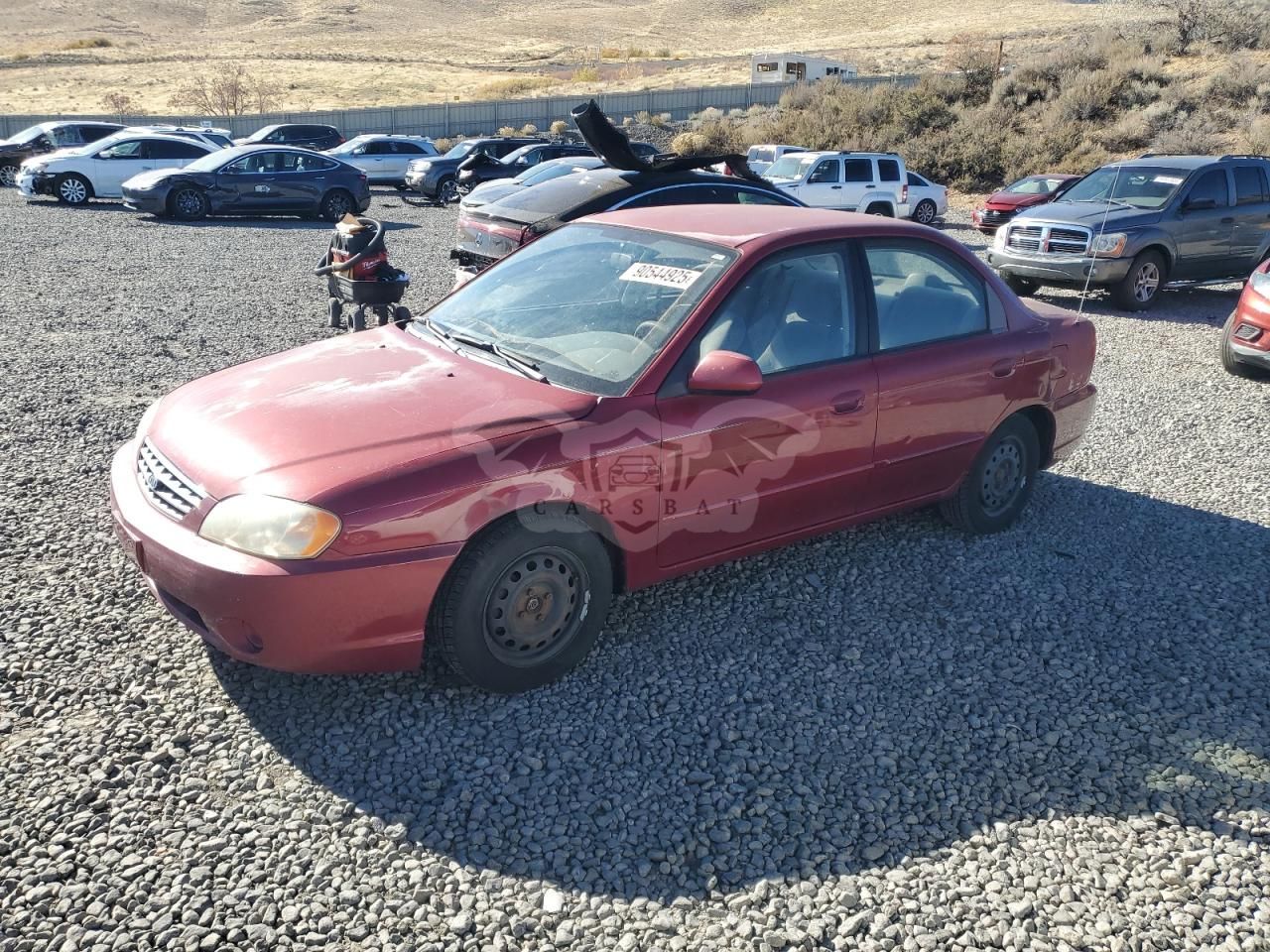 Kia Spectra BASE 1.8L 4 2004