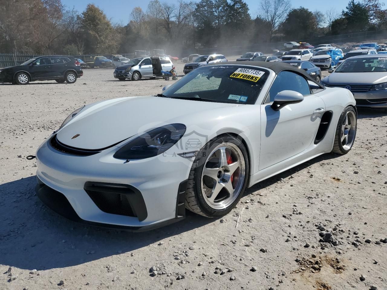 Porsche Boxster SPYDER 4.0L 6 2021