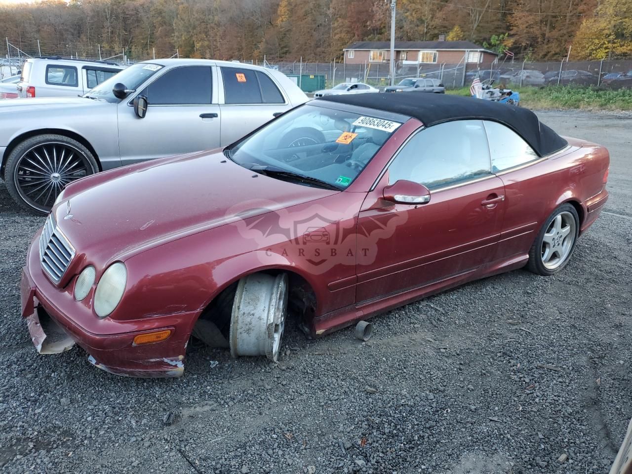 Mercedes-Benz CLK 430 4.3L 8 2002