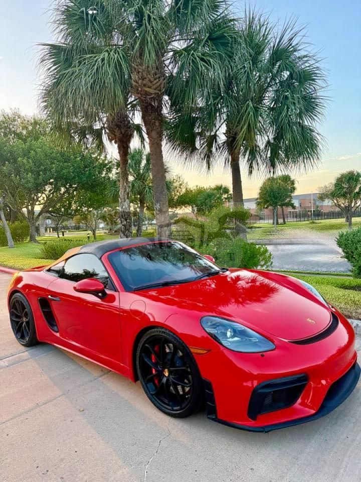 Porsche Boxster SPYDER 4.0L 6 2021