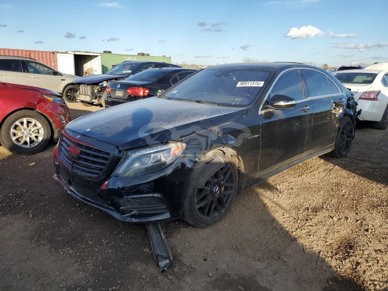 Mercedes-Benz S 550 4MATIC 4.6L 8 2014