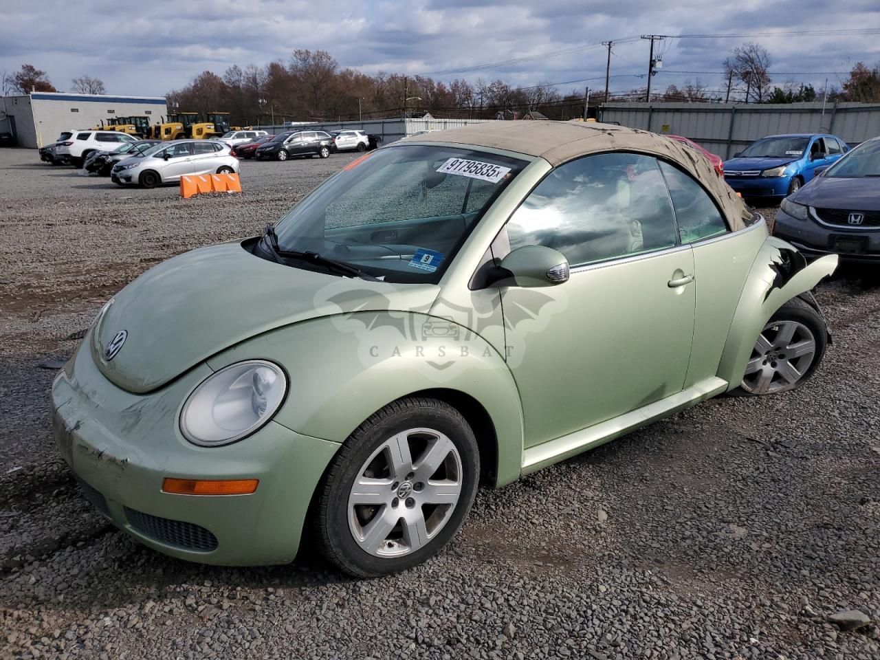 Volkswagen Beetle CONVERTIBLE OPTION PACKAGE 1 2.5L 5 2007
