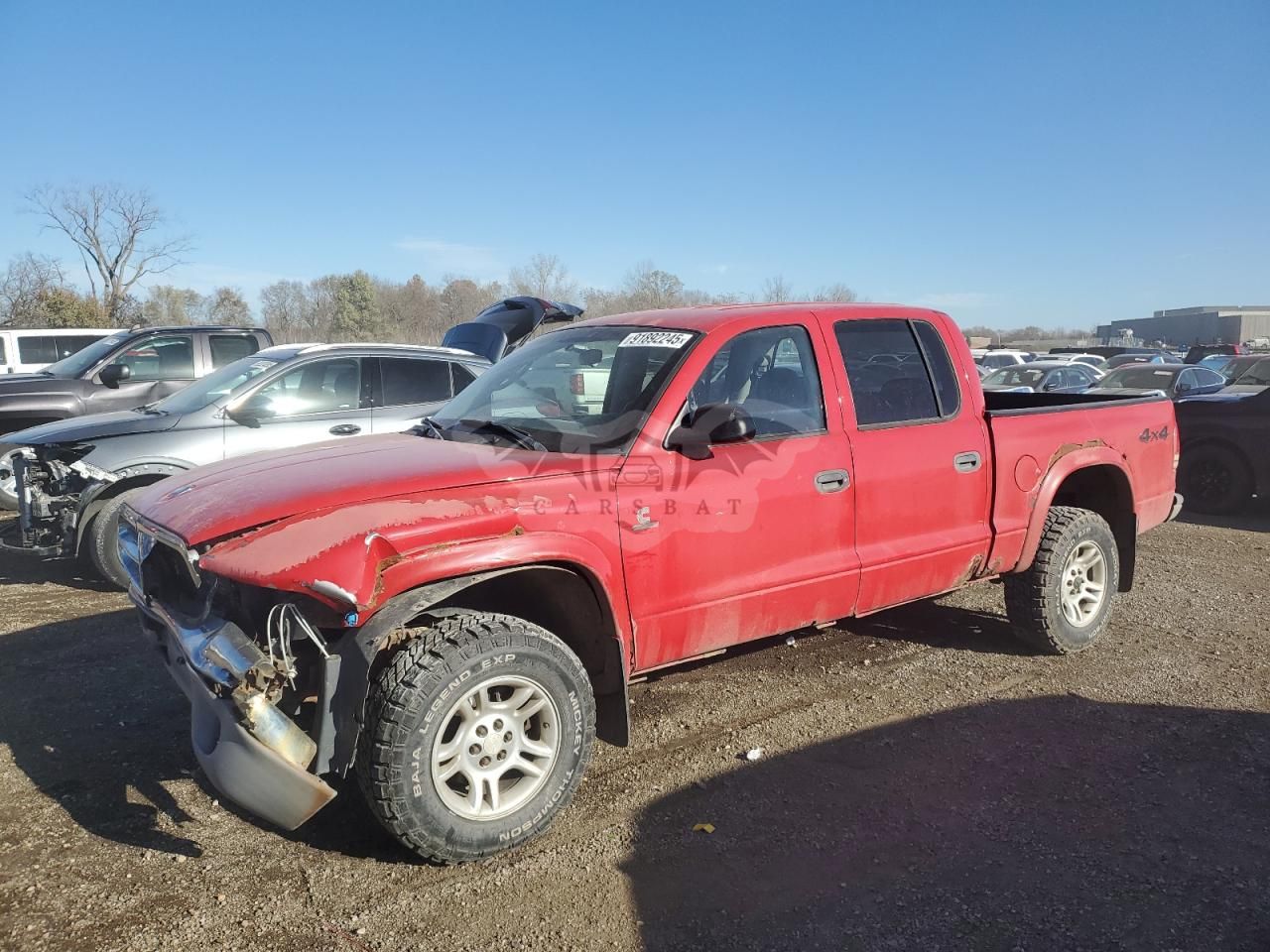 Dodge Dakota QUAD SLT 4.7L 8 2004