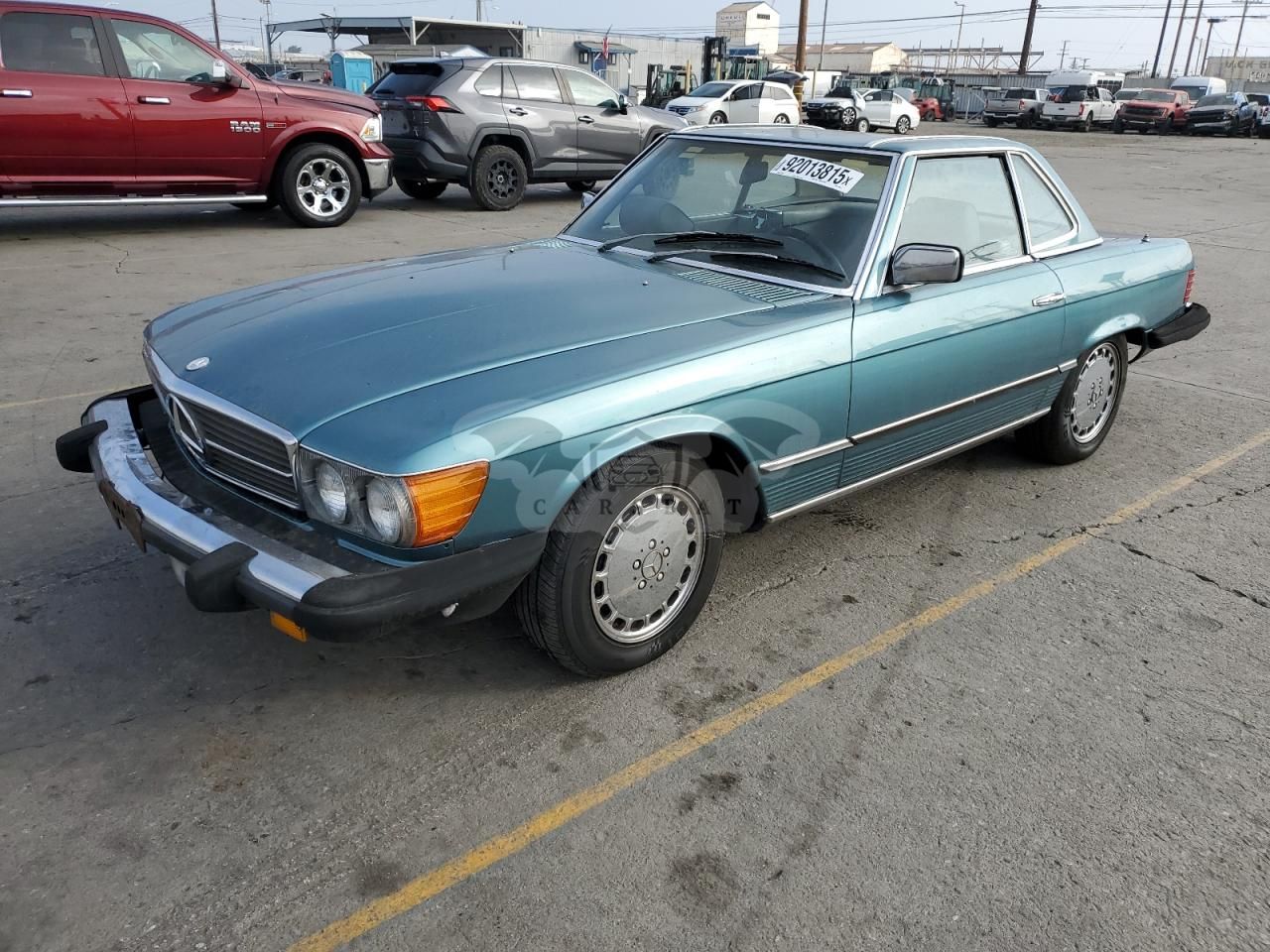 Mercedes-Benz 380 SL 3.8L 8 1982