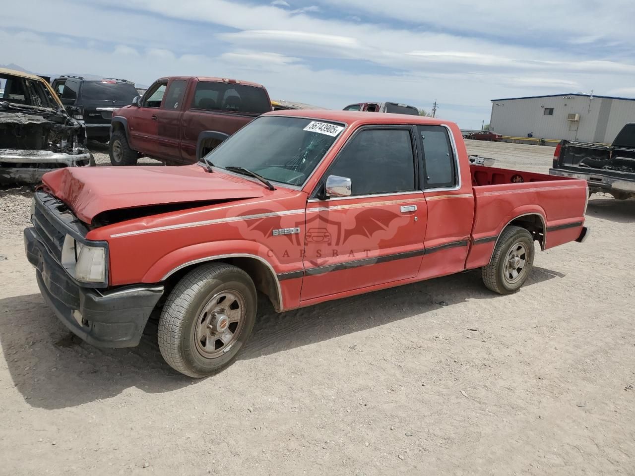 Mazda B-series CAB PLUS 2.2L 4 1991