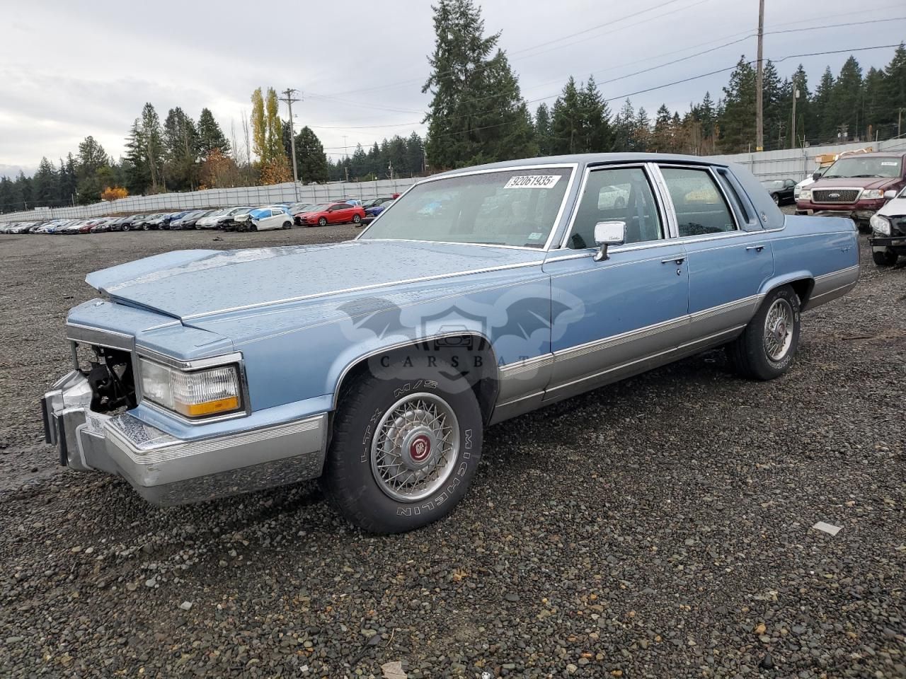 Cadillac Brougham 5.7L 8 1991
