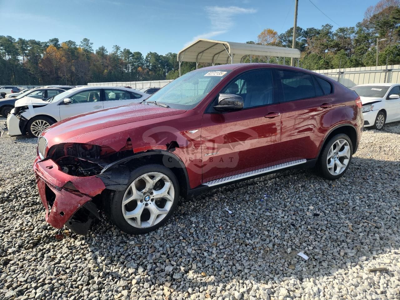 BMW X6 XDRIVE50I 4.4L 8 2013
