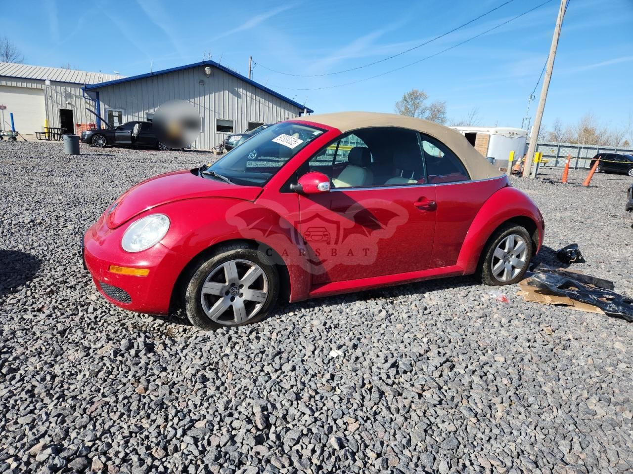Volkswagen Beetle CONVERTIBLE OPTION PACKAGE 1 2.5L 5 2007
