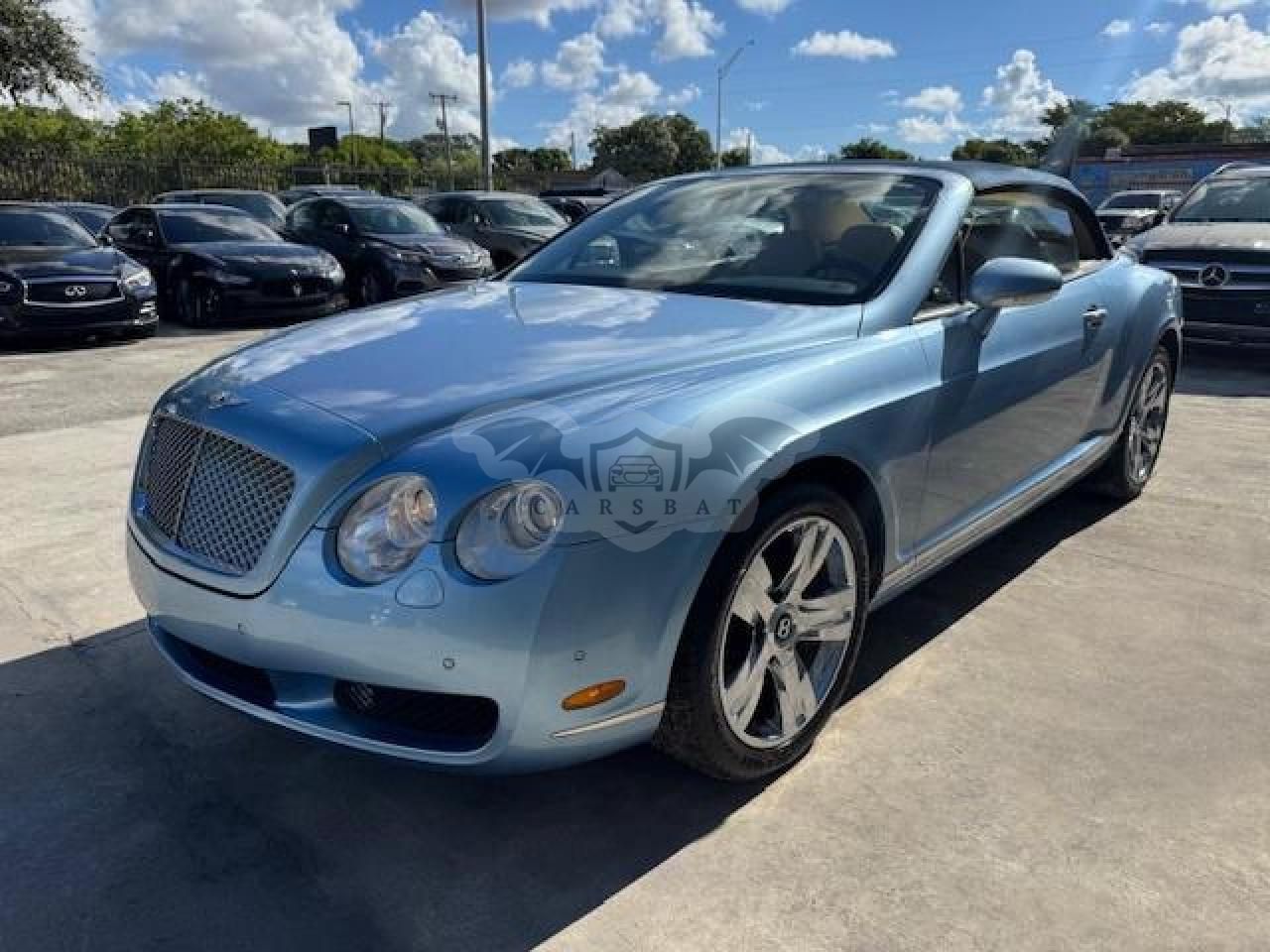 Bentley Continental GTC 6.0L 12 2008