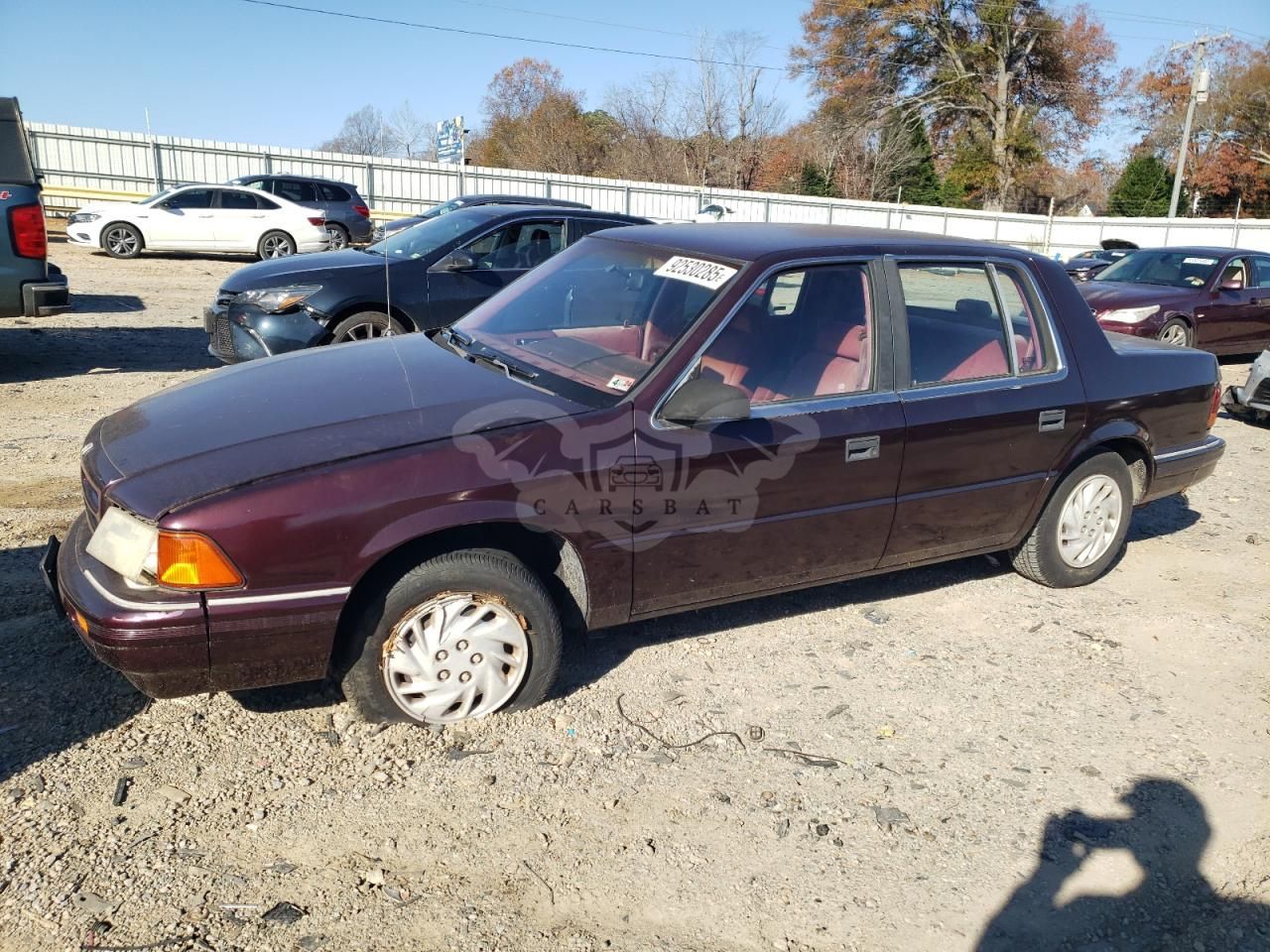 Dodge Spirit 2.5L 4 1993