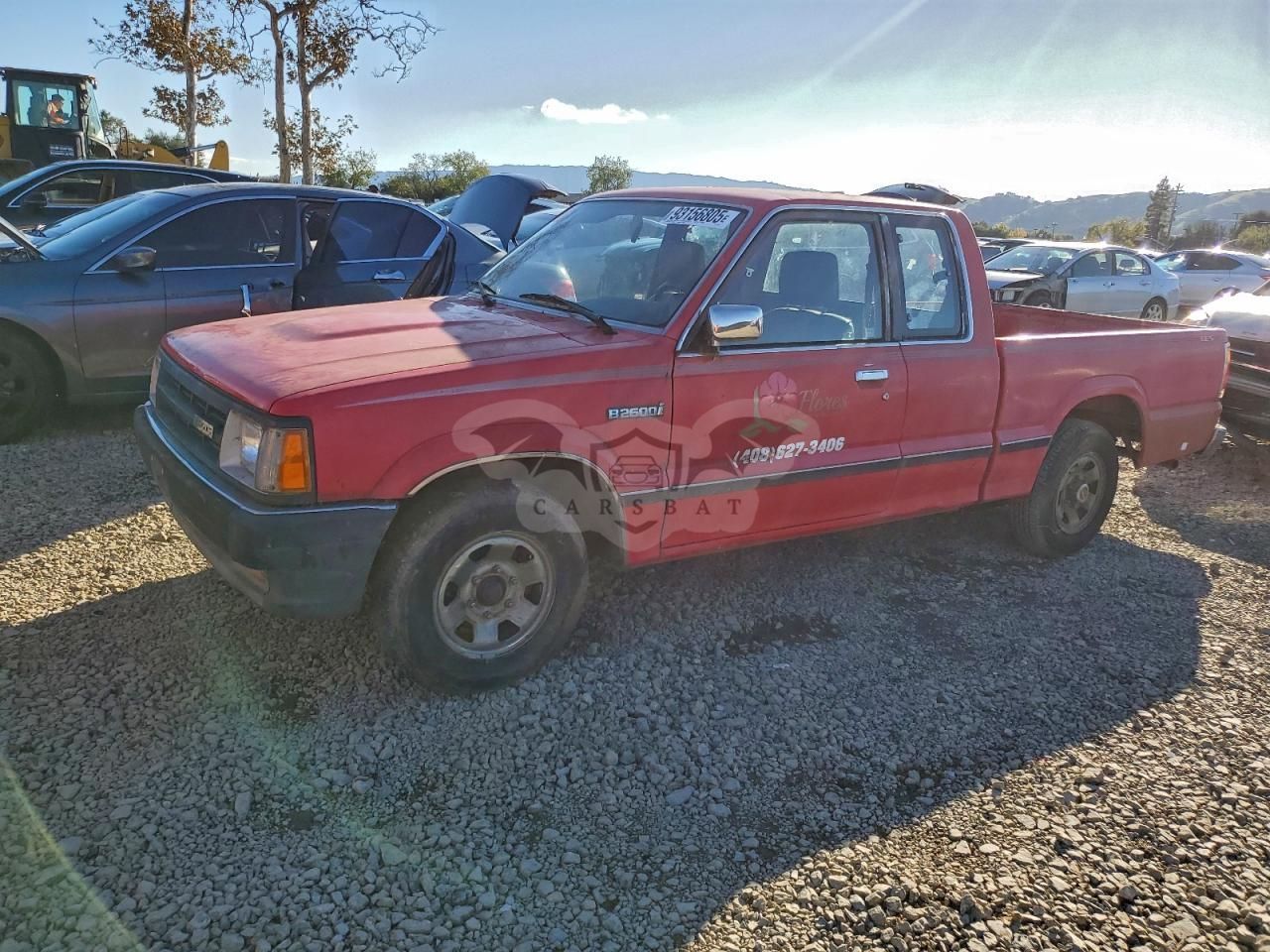 Mazda B-series CAB PLUS 2.6L 4 1992