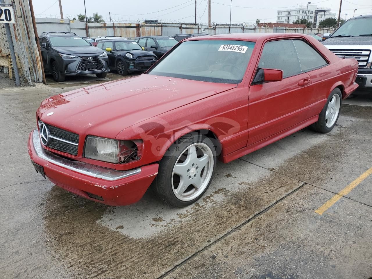 Mercedes-Benz 380 SEC 3.8L 8 1982