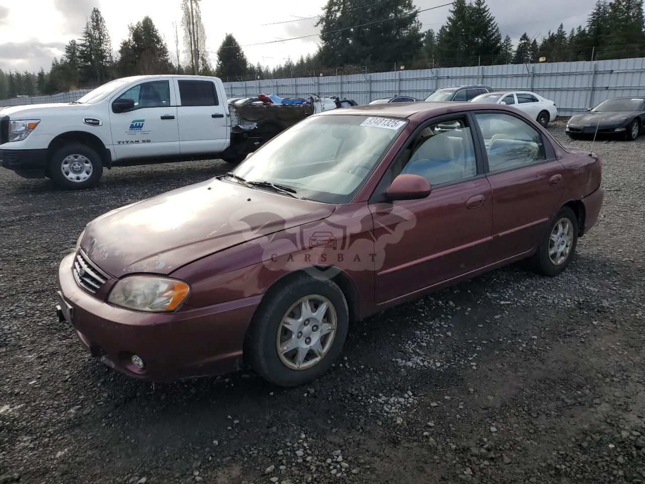 Kia Spectra BASE 1.8L 4 2003