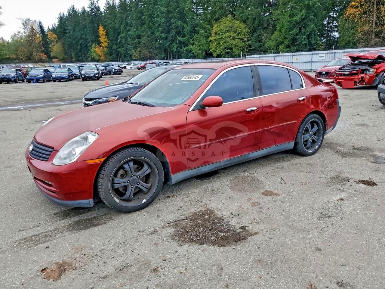 Infiniti G35 3.5L 6 2003