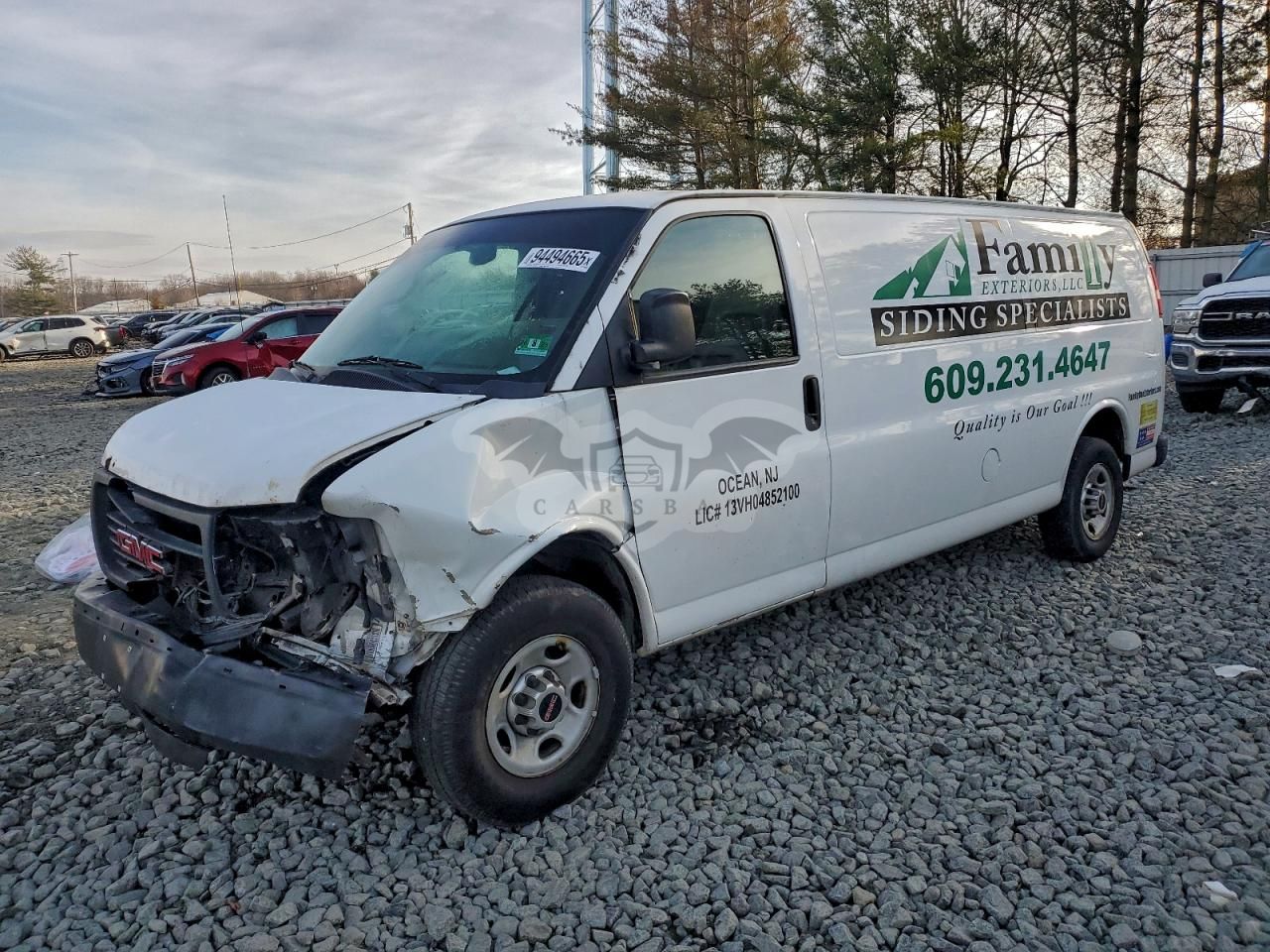 GMC Savana G3500 6.0L 8 2013