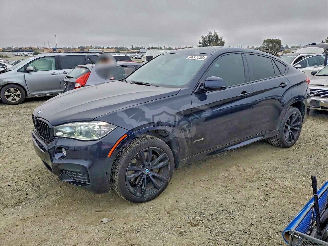 BMW X6 XDRIVE50I 4.4L 8 2015
