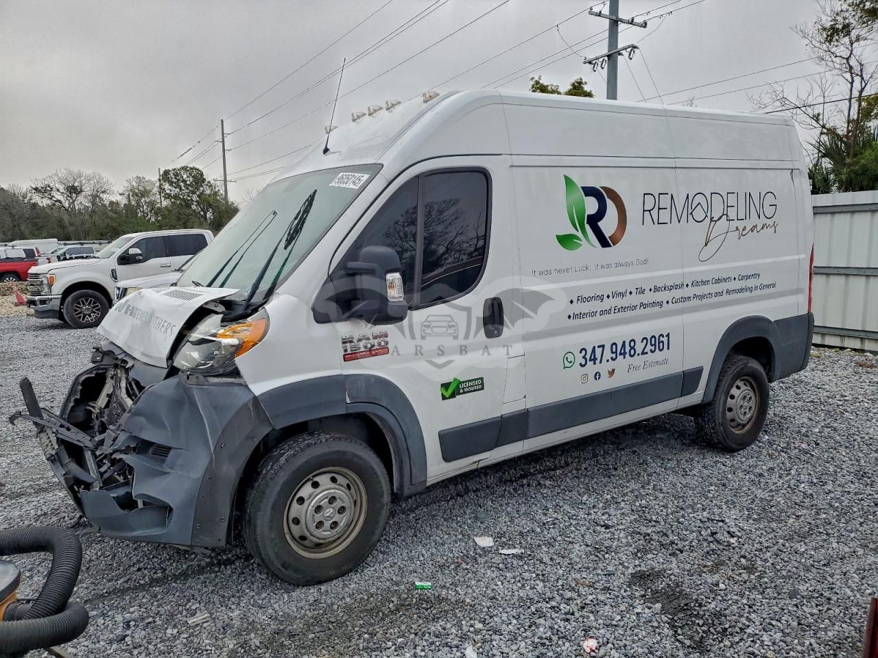 RAM ProMaster 1500 HIGH 3.6L 6 2014