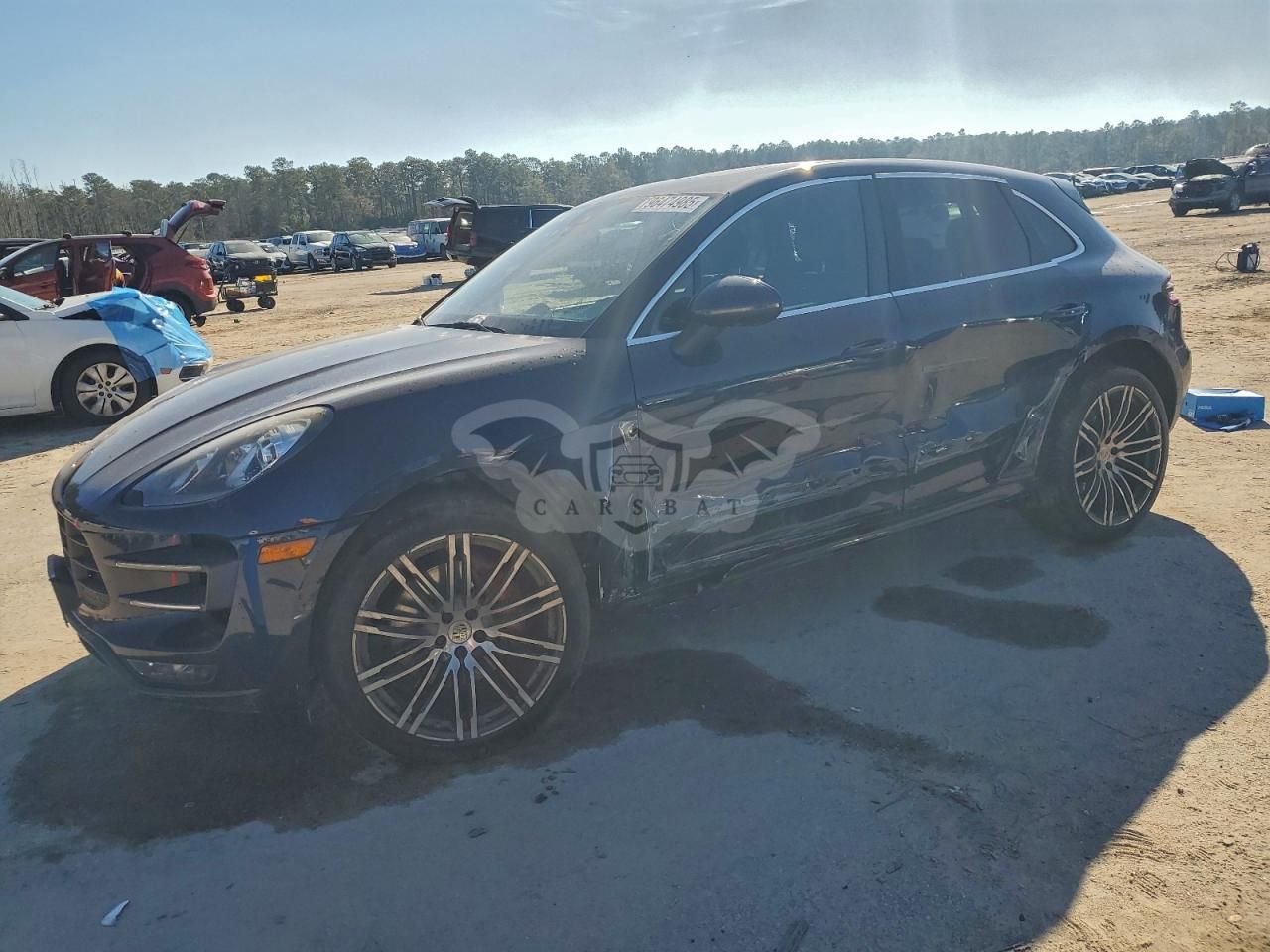 Porsche Macan TURBO 3.6L 6 2017