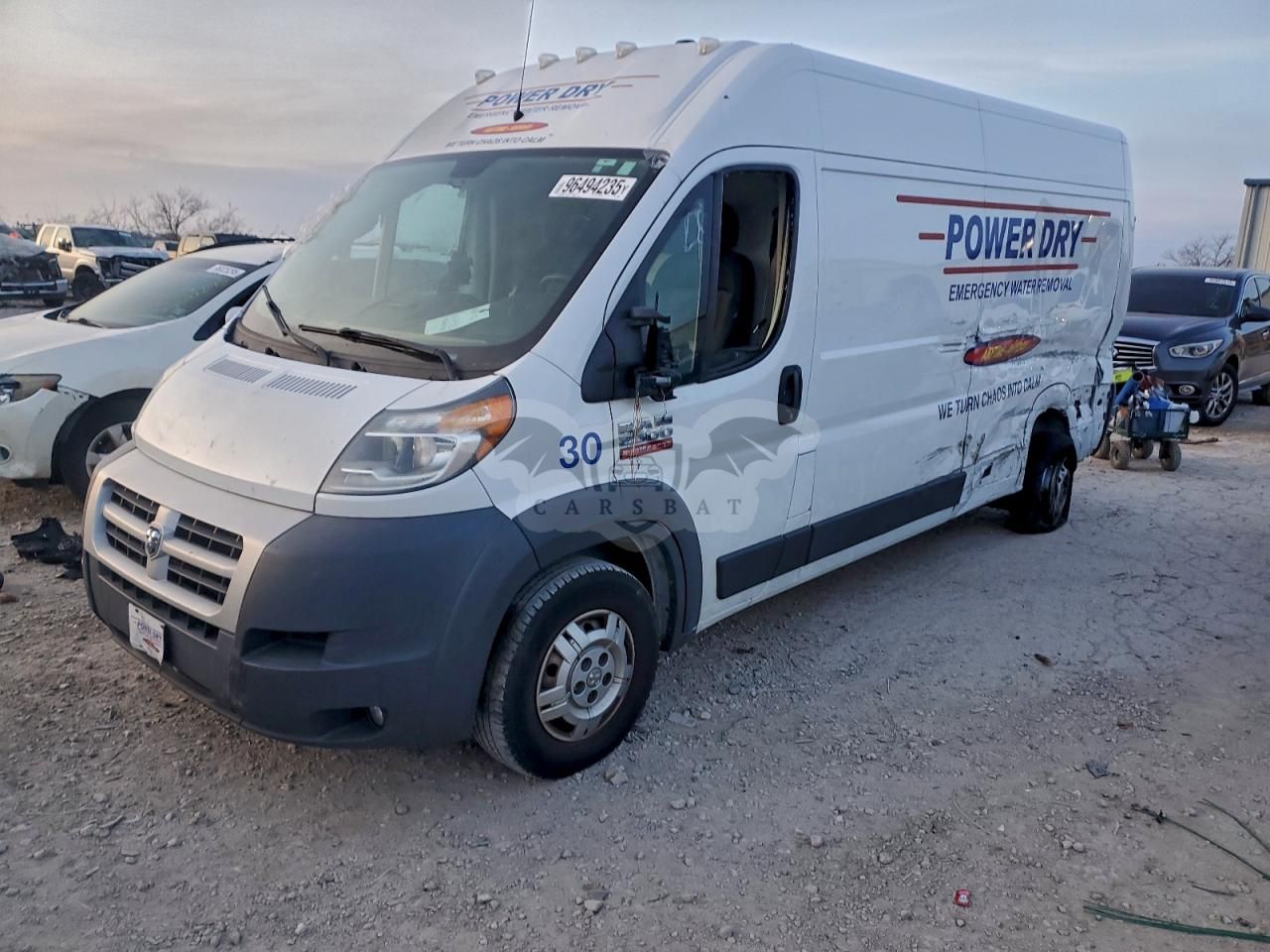RAM ProMaster 2500 HIGH 3.6L 6 2014