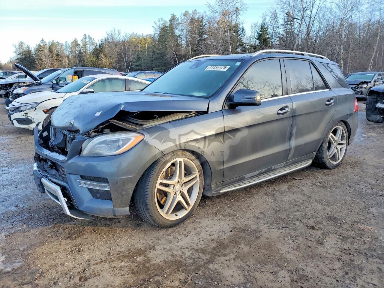 Mercedes-Benz ML 550 4MATIC 4.6L 8 2015