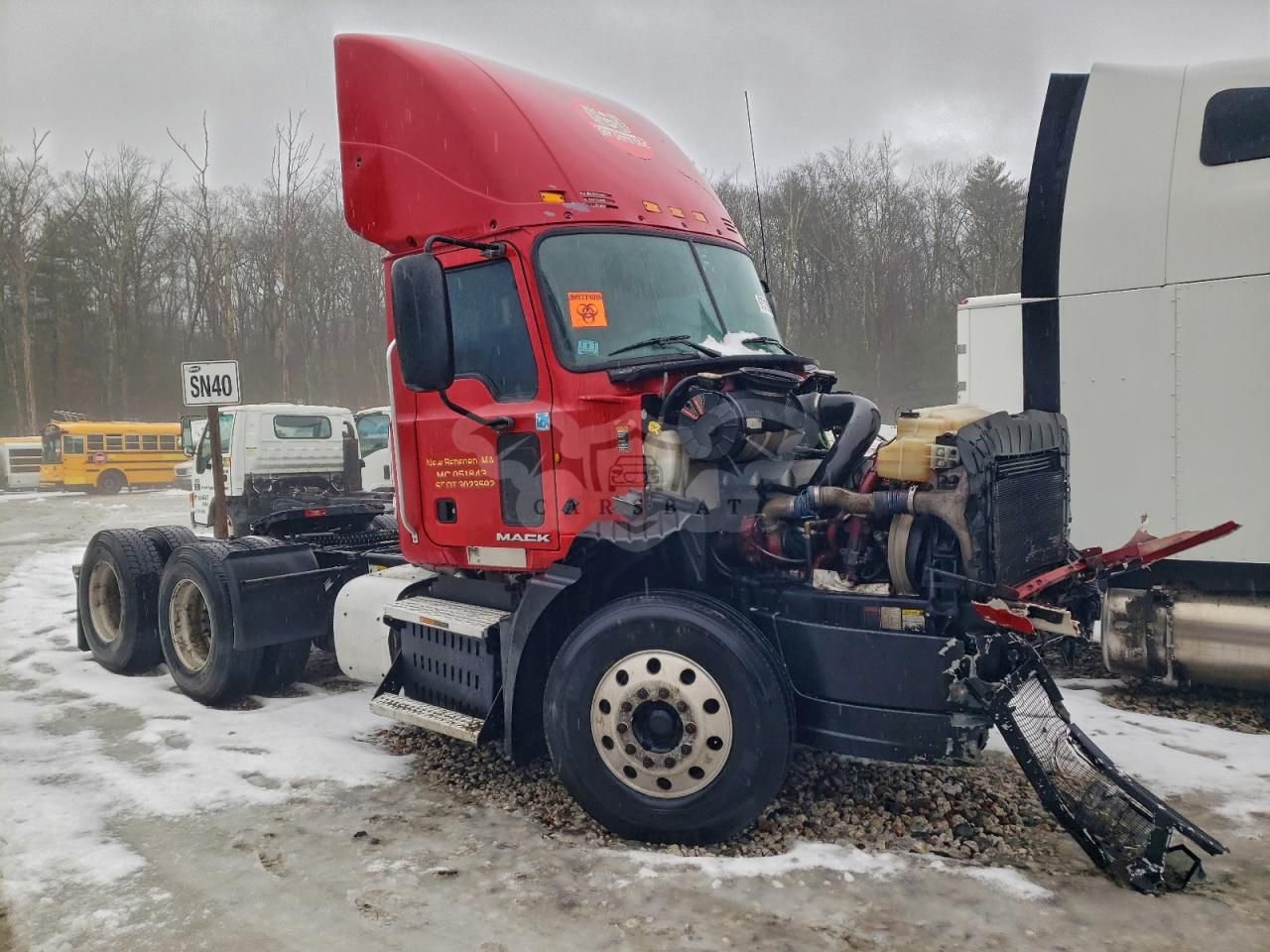 Mack CXU Series CXU600 12.7L 6 2013