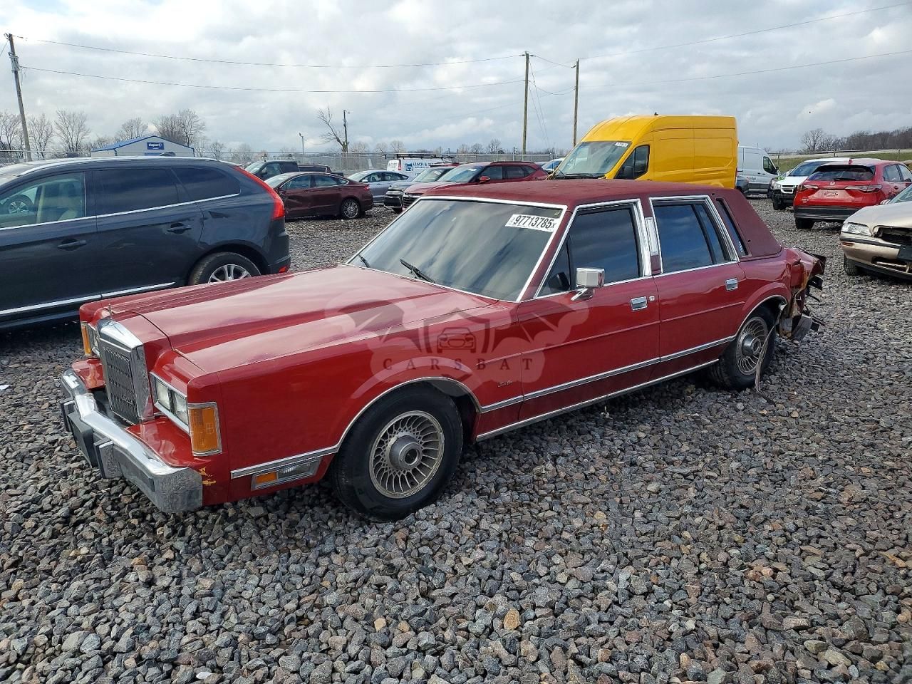 Lincoln Town Car 5.0L 8 1989