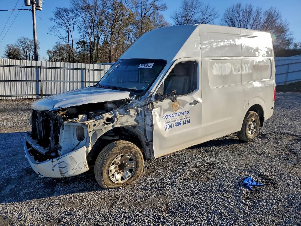Nissan NV series 2500 5.6L 8 2014