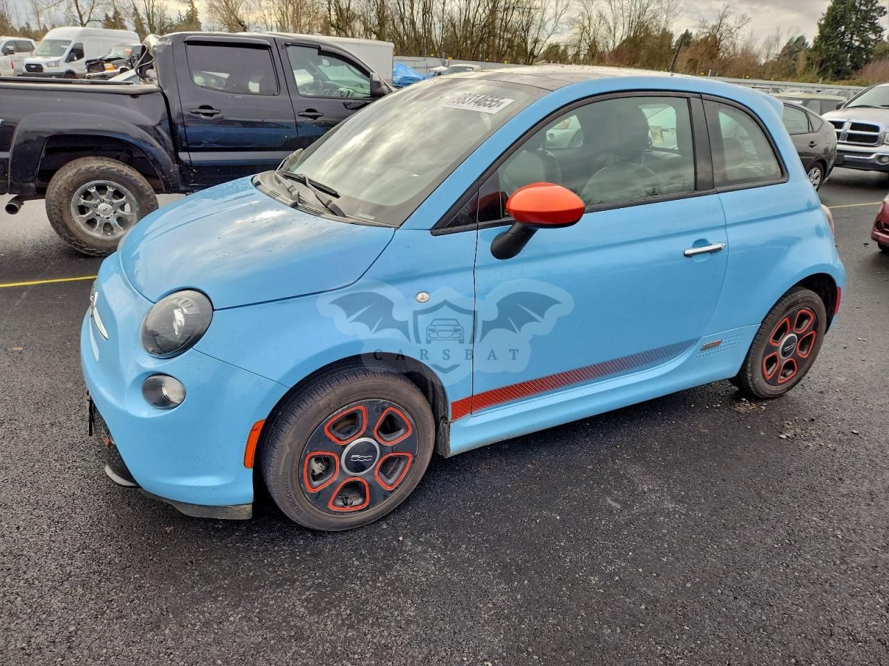 Fiat 500e ELECTRIC 2015