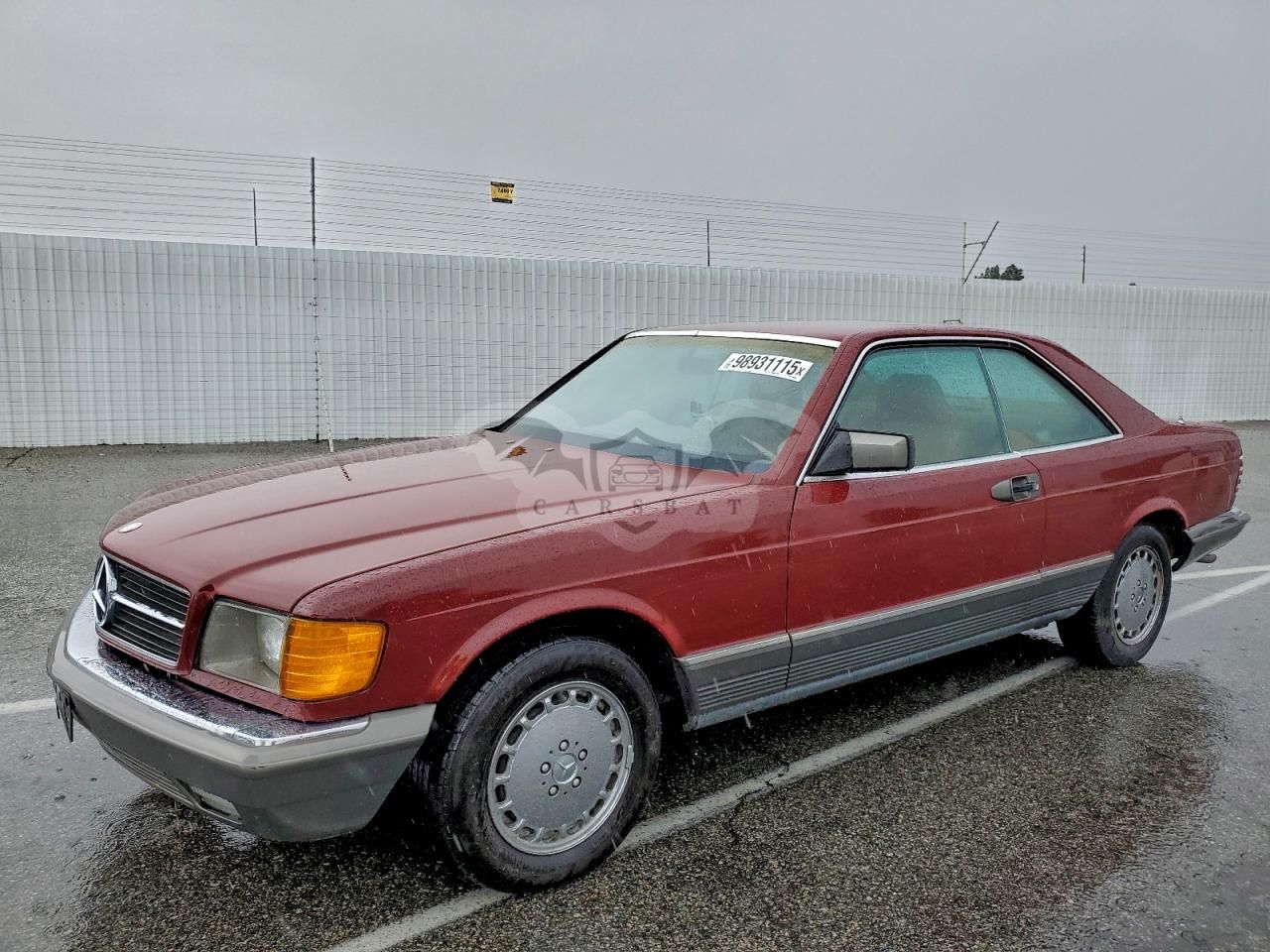 Mercedes-Benz 380 SEC 3.8L 8 1983