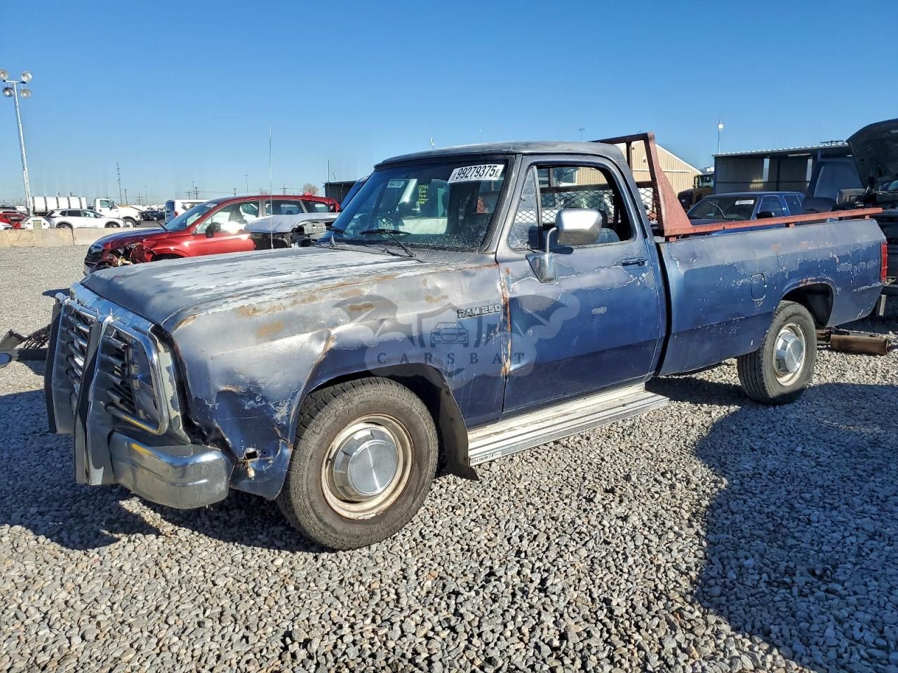 Dodge D-series D200 5.2L 8 1992