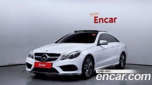 Mercedes-benz E-class E200 Coupe 2013